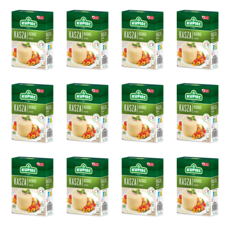 KUPIEC kaszka kuskus 300G X12
